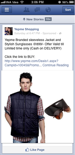 Facebook Suggested Posts on Mobile and Smartphones