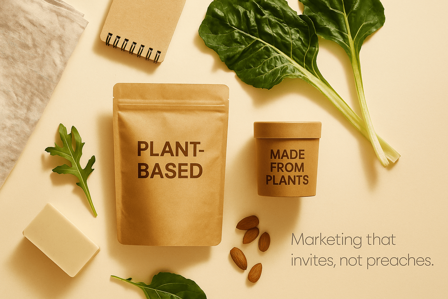 How to market vegan products without sounding preachy